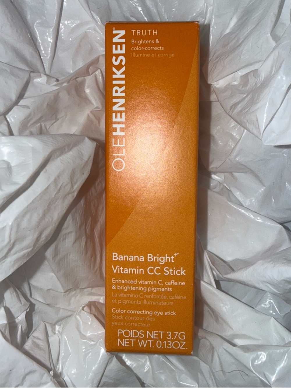 Ole Henriksen Banana Bright Vitamin CC Stick - Orange Packaging